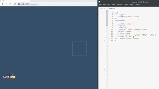CSS Animation Tutorials 2019-CSS Page Loading Animation-CSS Preloader Animation Effect-Class 10 смотреть онлайн
