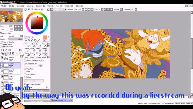 ✿ Paint Under: [Undertale] Speed Draw - Collab Hotaro-Sui смотреть онлайн