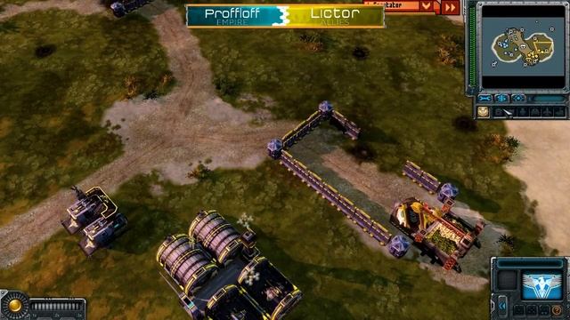 Proffloff(E) vs Lictor(A) - Infinity Isle - Red Alert 3 смотреть онлайн