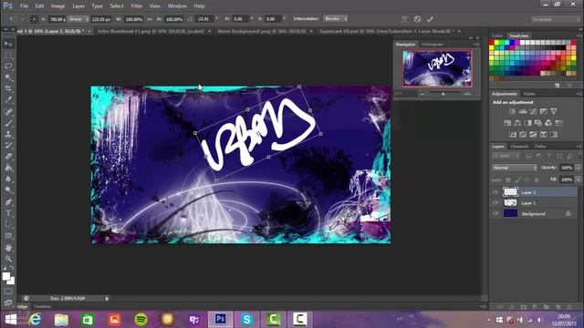 How to make cool Thumbnail or background #2 смотреть онлайн