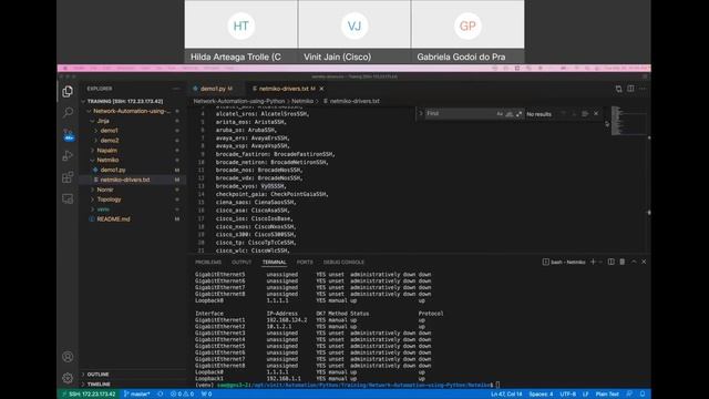 Meet the Authors- Network Automation using Python смотреть онлайн