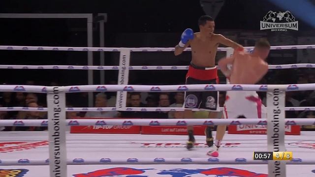 DZMITRY ASANAU VS. ROBIN ZAMORA | FIGHT HIGHLIGHTS смотреть онлайн