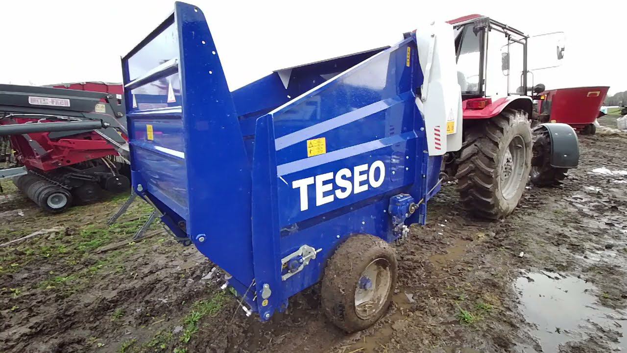 Испытания измельчителя соломы и сена 