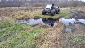 Вездеход 4х4 с двигателем 6 л.с