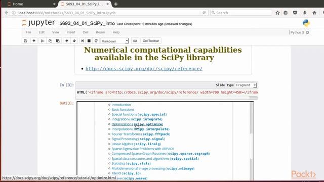 Numerical and Scientific Computing with SciPy : General Introduction to SciPy | packtpub.com смотреть онлайн