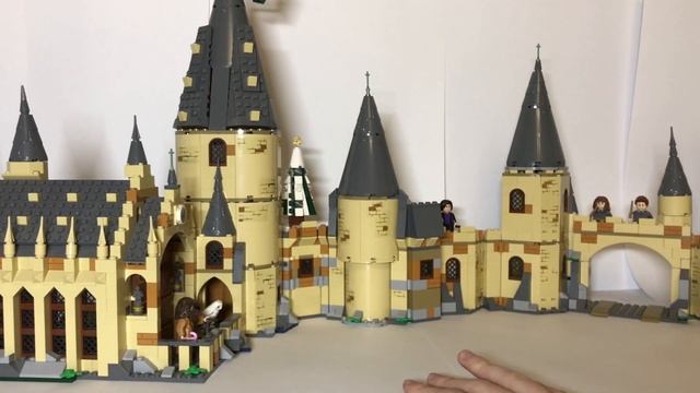 Lego Harry Potter Hogwarts - Объединил все части Хогвартса Лего Гарри Поттер | Что получилось? смотреть онлайн