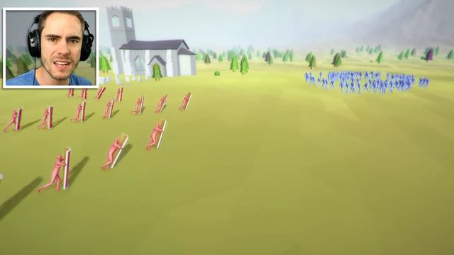 100 PEASANTS CHALLENGE - Totally Accurate Battle Simulator Playthrough - TABS Gameplay смотреть онлайн