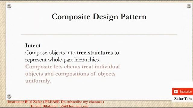 Final Question #2 composite design pattern part 1 смотреть онлайн