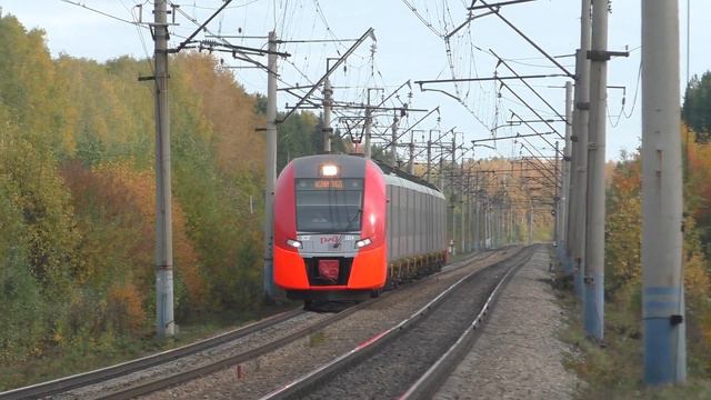 ЭС2Г-004 "Ласточка" сообщением Екатеринбург — Нижний Тагил смотреть онлайн