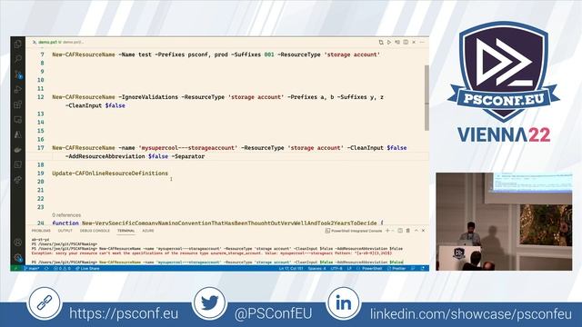 Lunch Demo: PSCAFNaming - Ryan Bartram - PSConfEU 2022 смотреть онлайн