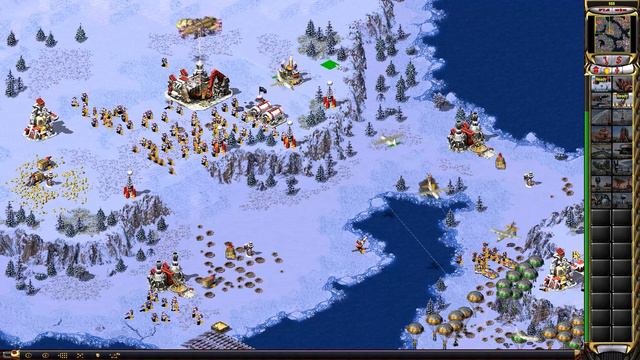 Red Alert 2: уничтожьте Троецарствие во льду и снегу