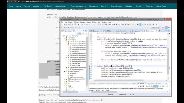 Spring Boot + JWT(Role Based) + MySQL Complete Tutorial смотреть онлайн