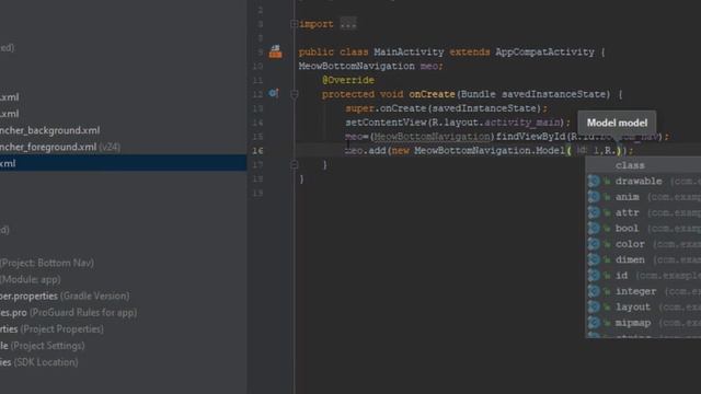 Meow Bottom Navigation смотреть онлайн