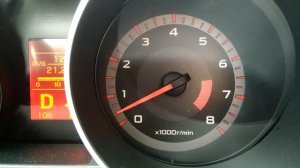 Плавают обороты холостого хода Outlander XL 2.4 CVT.