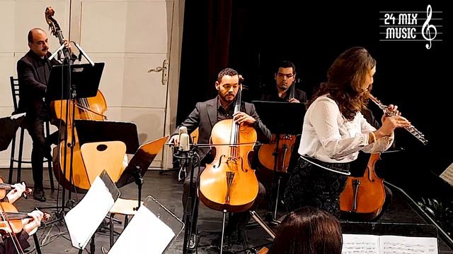 G.B. Pergolesi| Flute Concerto in G Major P. 33 | Solo Flute { Kholoud Sharara } смотреть онлайн