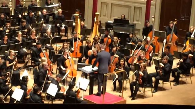 Andrew Johnson conducting the Pittsburgh Youth Symphony Orchestra in Heinz Hall смотреть онлайн