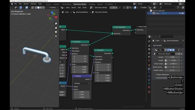 Débuter simplement avec geometry nodes - Tutoriel Blender смотреть онлайн
