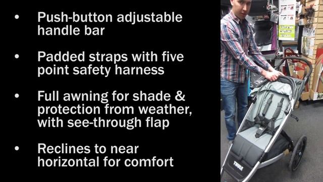 Thule Urban Glide Sport Stroller - RacksForCars.com product demo смотреть онлайн
