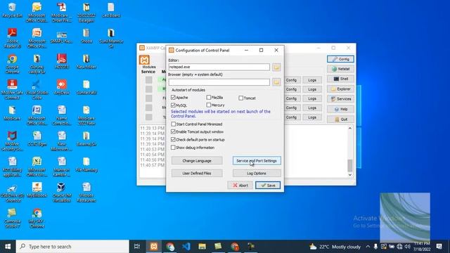 Xampp Error SOLVED! How to Configure Port in Xampp !xampp apache blocked port,xampp port 80 error смотреть онлайн