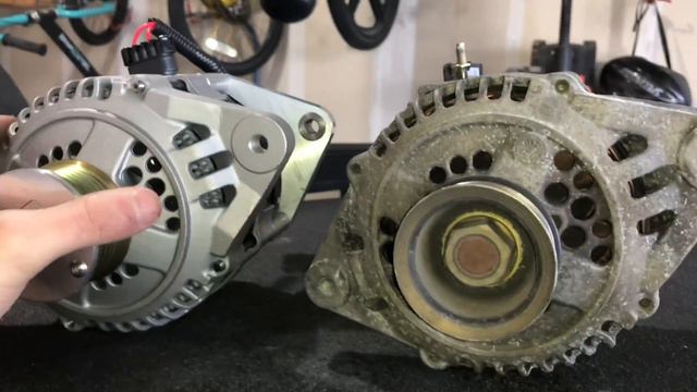 Installing My Singer 200 Amp High Output Alternator In My 1996 Subaru Legacy (kinda)