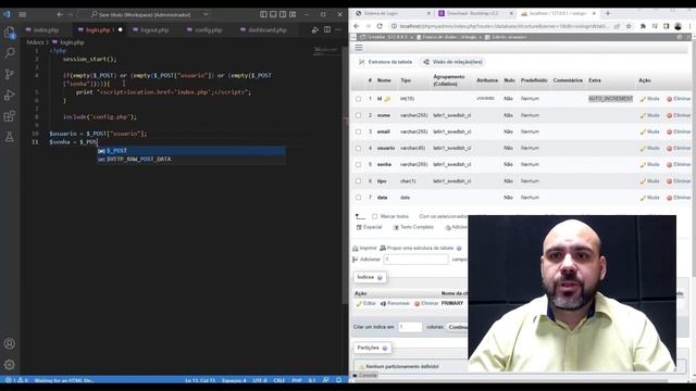 Sistema de Login com PHP e MySQL смотреть онлайн