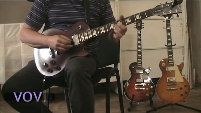 Мои любимые гитары - Gibson Les Paul и Gibson VOV Custom, Standard.