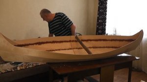 ? ? Каяк своими руками в квартире без чертежей из простых материалов.