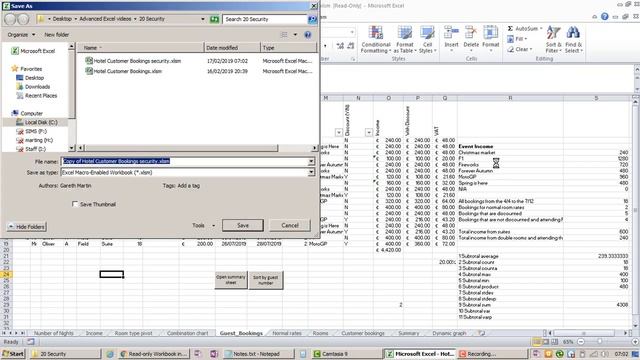28 MS Excel Security read only смотреть онлайн