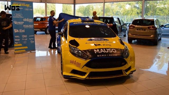 PRESENTACION DEL FORD FIESTA R5 EVO II DE ÓSCAR PALACIO // WOS смотреть онлайн