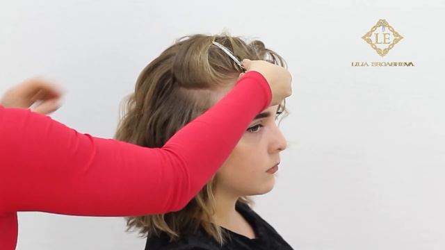 Легкая укладка на короткие волосы смотреть онлайн