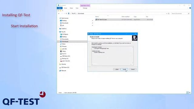 How to download and install QF-Test and how to request a trial license? смотреть онлайн