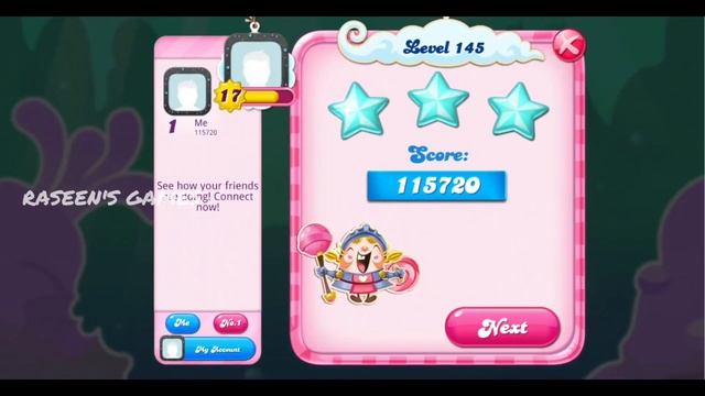Candy Crush Saga New Update Christmas 2021 ? | Level 141 - 150 | Candy Game | RASEEN'S GAMES смотреть онлайн