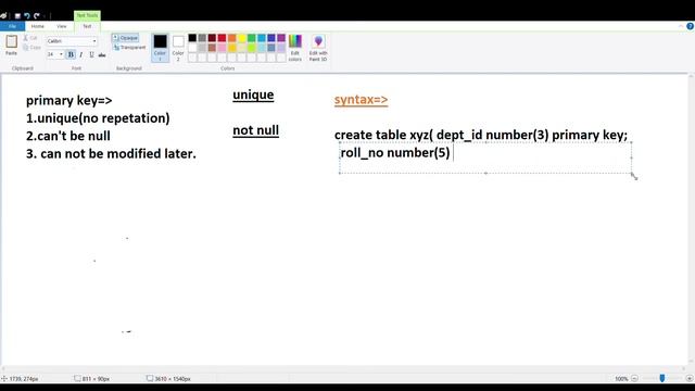 #primarykey SQL Live ll Constraints || Primary Key, unique, not null || Learn with Debjit || смотреть онлайн