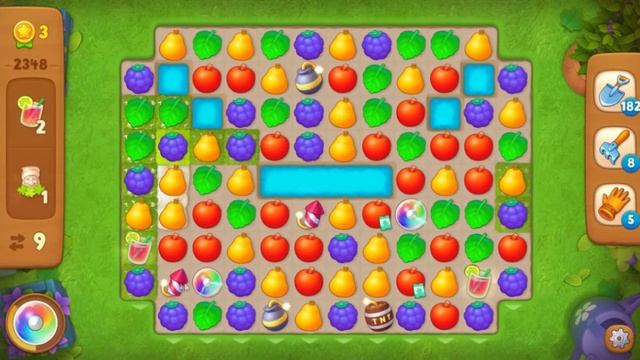 Gardenscapes. 2348 уровень. смотреть онлайн