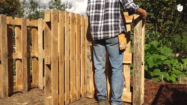 Fabriquer un bac à compost double смотреть онлайн