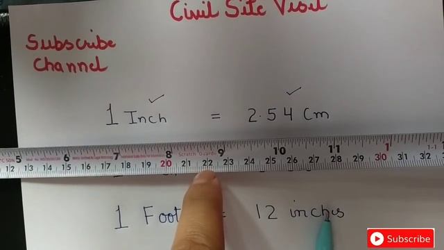 How to read measuring Tape in hindi soot ,inch ,feet etc | Measuring Tape पढ़ना सीखो आसान तरीका ? смотреть онлайн