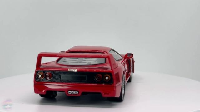 Hotwheels Ferrari F40 1/43 4K смотреть онлайн