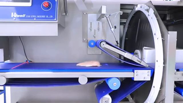 Система интеллектуальной порционной нарезки CUT28-VIII - режет мясо птицы, рыбы видео