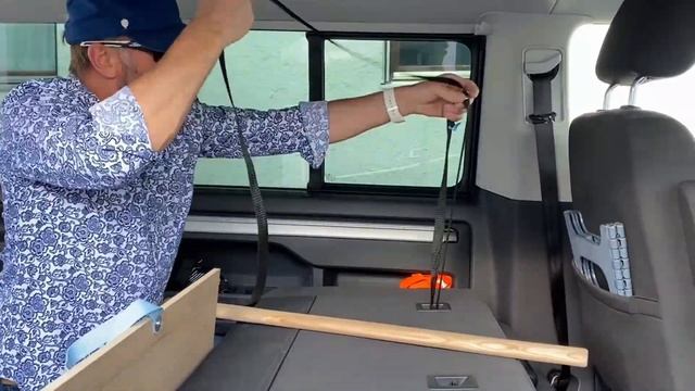 VW Bus / Multivan T6 - Sitzbank Ausbauen /  Removal Of The Three Seats Bench - Easy!