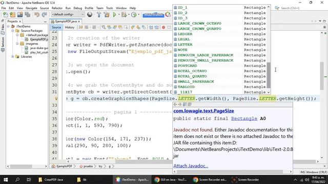 iText - Crear PDF desde Java | GUI en Java смотреть онлайн