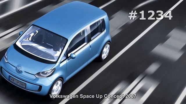 #1234. Volkswagen Space Up Concept 2007 (Концепт и тюнинг) смотреть онлайн