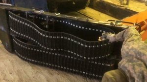 Снегоход Буран длинный. Сборка ходовой, установка гусеницы.