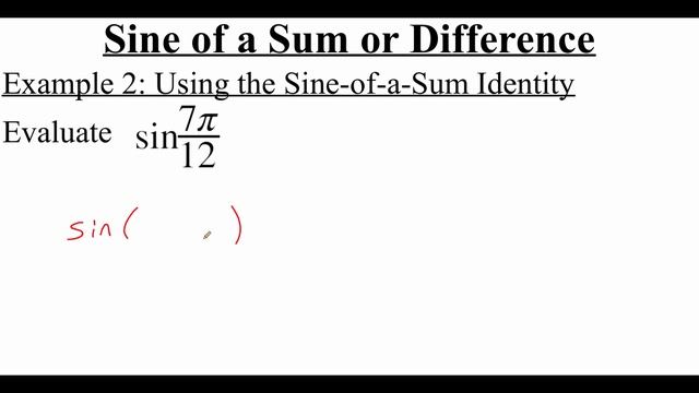 5.3.2 Sine of a Sum or Difference смотреть онлайн