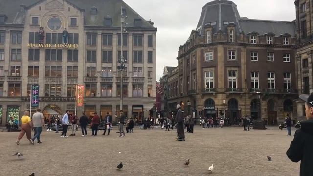 Амстердам. Площадь Дам смотреть онлайн