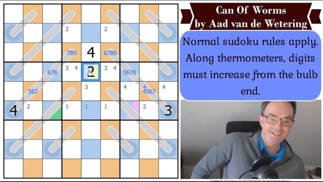 The Thermo Sudoku With Only 4 Given Digits смотреть онлайн