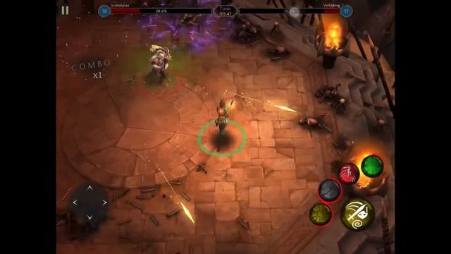Blade Bound: Immortal Darkness - gameplay ios (PVP) смотреть онлайн