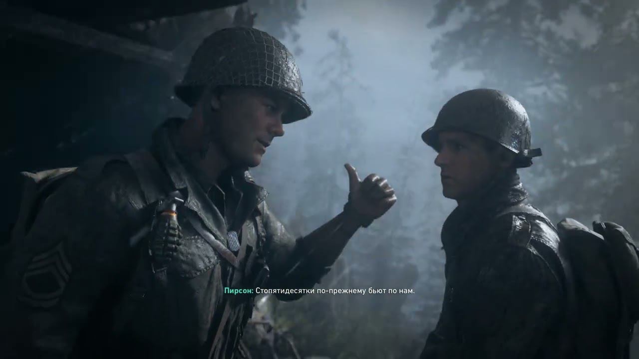 Call of Duty: WWII [RUS, без комментариев]. Часть 8: Высота 493.