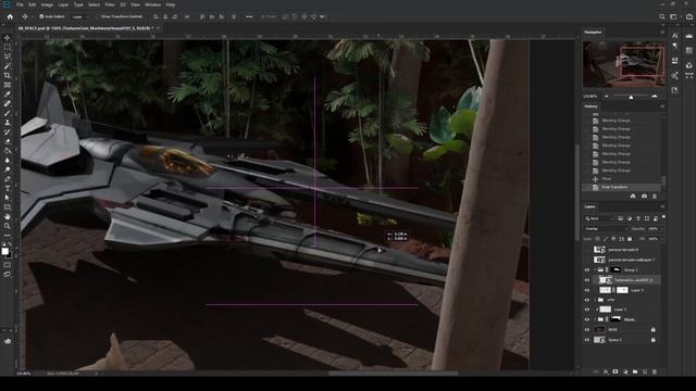 Environment Concept Art in Blender - Tutorial | Blender 2.9 | Photoshop смотреть онлайн