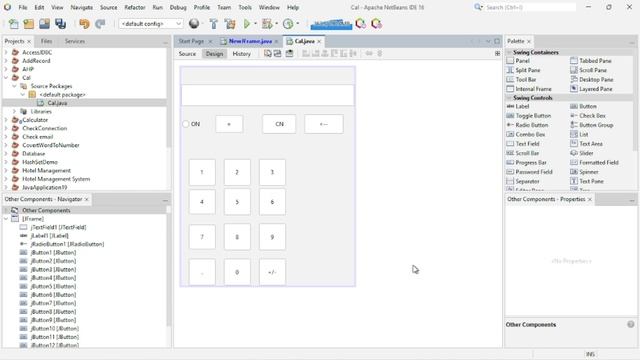 Java Calculator App Development Tutorial 1 | Swing | GUI смотреть онлайн