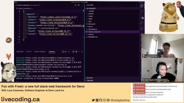Fresh: a new full stack web framework for Deno with Luca Casonato смотреть онлайн
